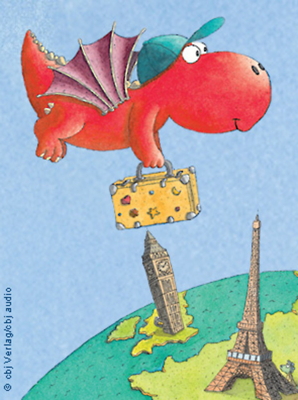 Poster für: Der kleine Drache Kokosnuss  reist um die Welt - von Ingo Siegner 